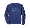 Key West Florida Fishing Sweatshirt - Minimalist Print for Adults - T-Shirt, Sweatshirt, Hoodie