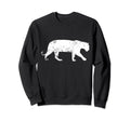 Distressed Jaguar Jaguar Sweatshirt - Trendy Graphic Unisex - T-Shirt, Sweatshirt, Hoodie