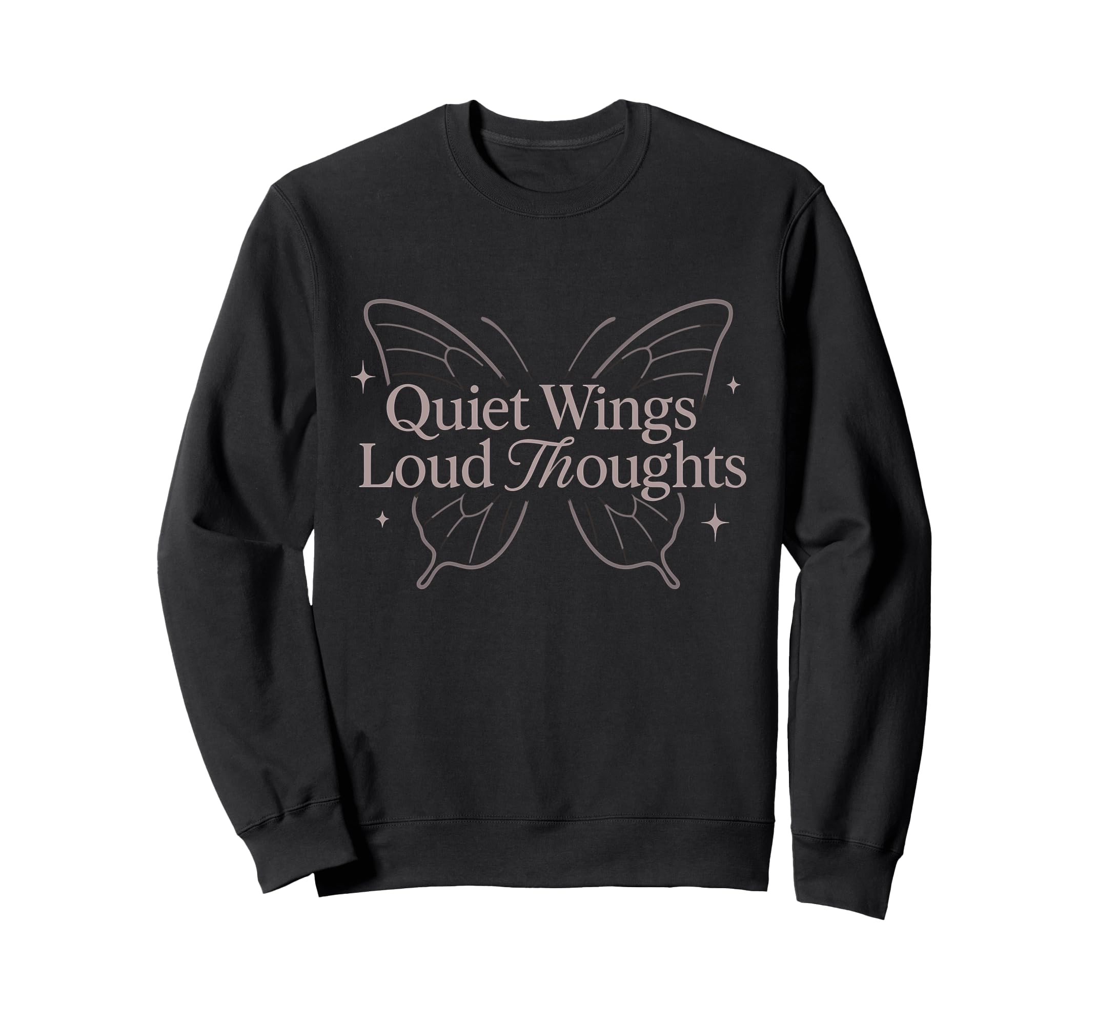 Anti Social Butterfly Introvert Meme Sweatshirt - Graphic Print Unisex - T-Shirt, Sweatshirt, Hoodie