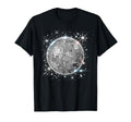 Black And White Disco Ball Club T-Shirt - Novelty Apparel Unisex - T-Shirt, Sweatshirt, Hoodie