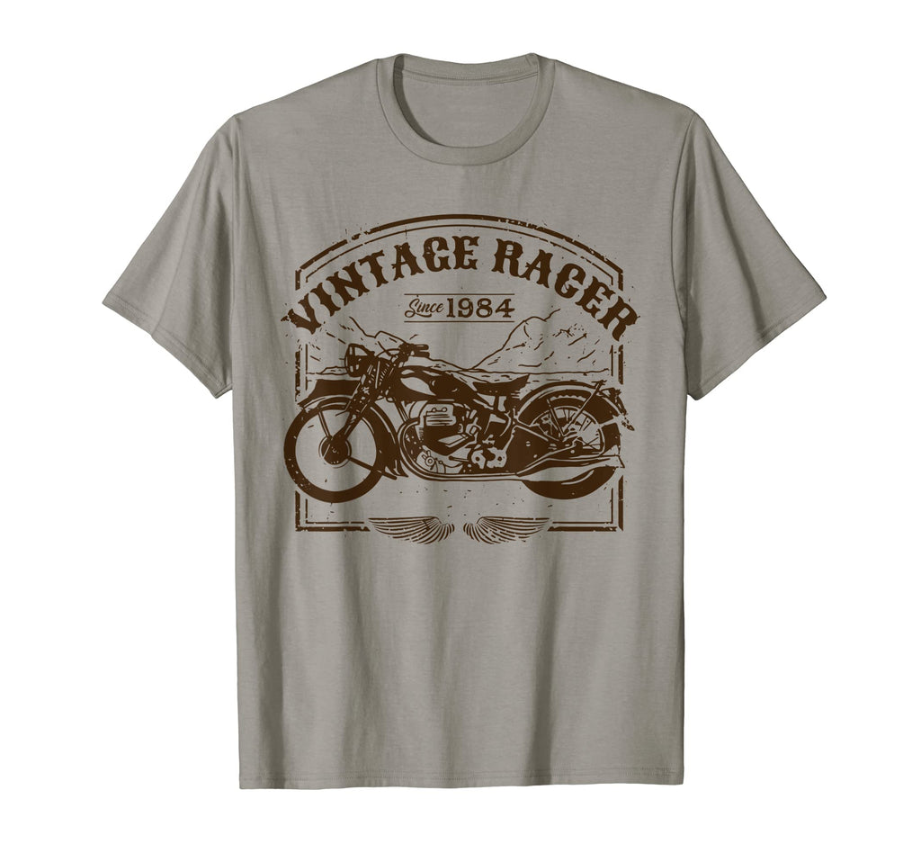 1984 Birthday Motorcycle Racer Bday T-Shirt - Minimalist Print Unisex - T-Shirt, Sweatshirt, Hoodie