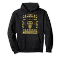 Real Grandpas Ride Motorcycles Skull Hoodie - Minimalist Print Unisex - T-Shirt, Sweatshirt, Hoodie