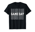 Game Day Typography Art Sports T-Shirt - Novelty Apparel for Adults - T-Shirt, Sweatshirt, Hoodie
