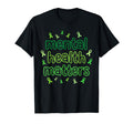 Mental Health Matters Green Ribbon T-Shirt - Unique Graphic for Adults - T-Shirt, Sweatshirt, Hoodie