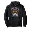 Anti Social Butterfly Fun Introverts Hoodie - Aesthetic Graphic Unisex - T-Shirt, Sweatshirt, Hoodie