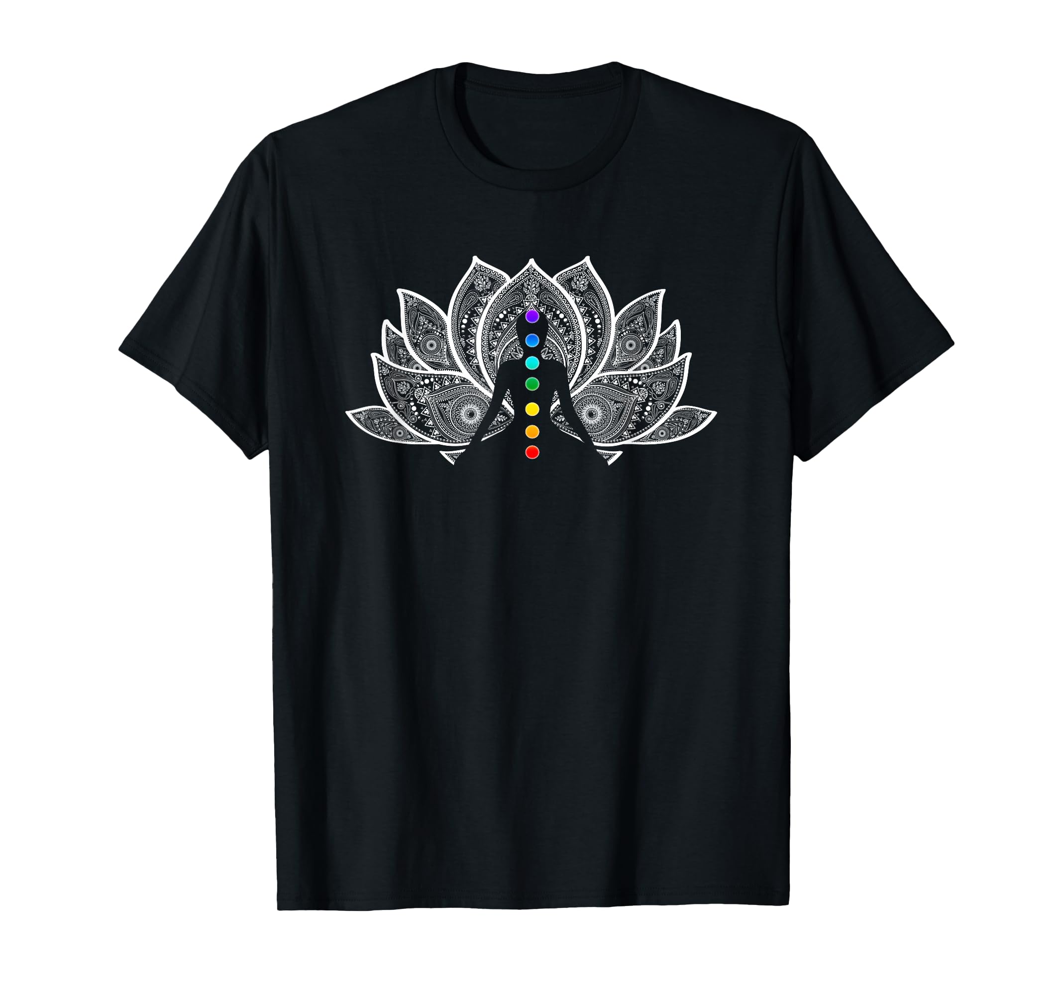 Lotus Chakra Kundalini Yoga Lover T-Shirt - Custom Art Print for Adults - T-Shirt, Sweatshirt, Hoodie