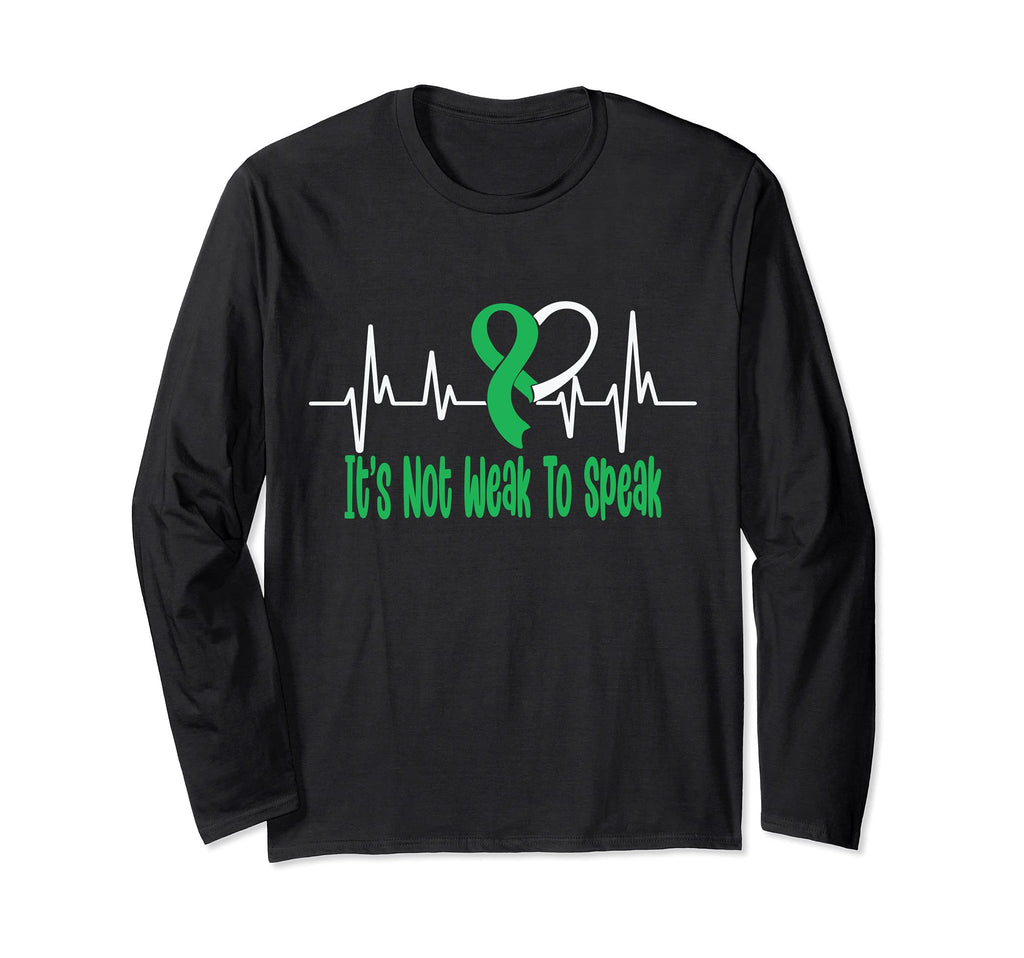 Its Not Weak To Speak Mental Health T-Shirt - Custom Art Print for Adults - T-Shirt, Sweatshirt, Hoodie
