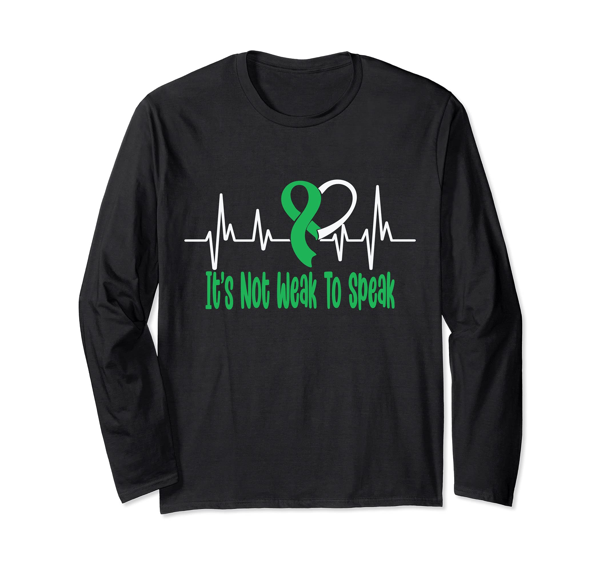 Its Not Weak To Speak Mental Health T-Shirt - Custom Art Print for Adults - T-Shirt, Sweatshirt, Hoodie