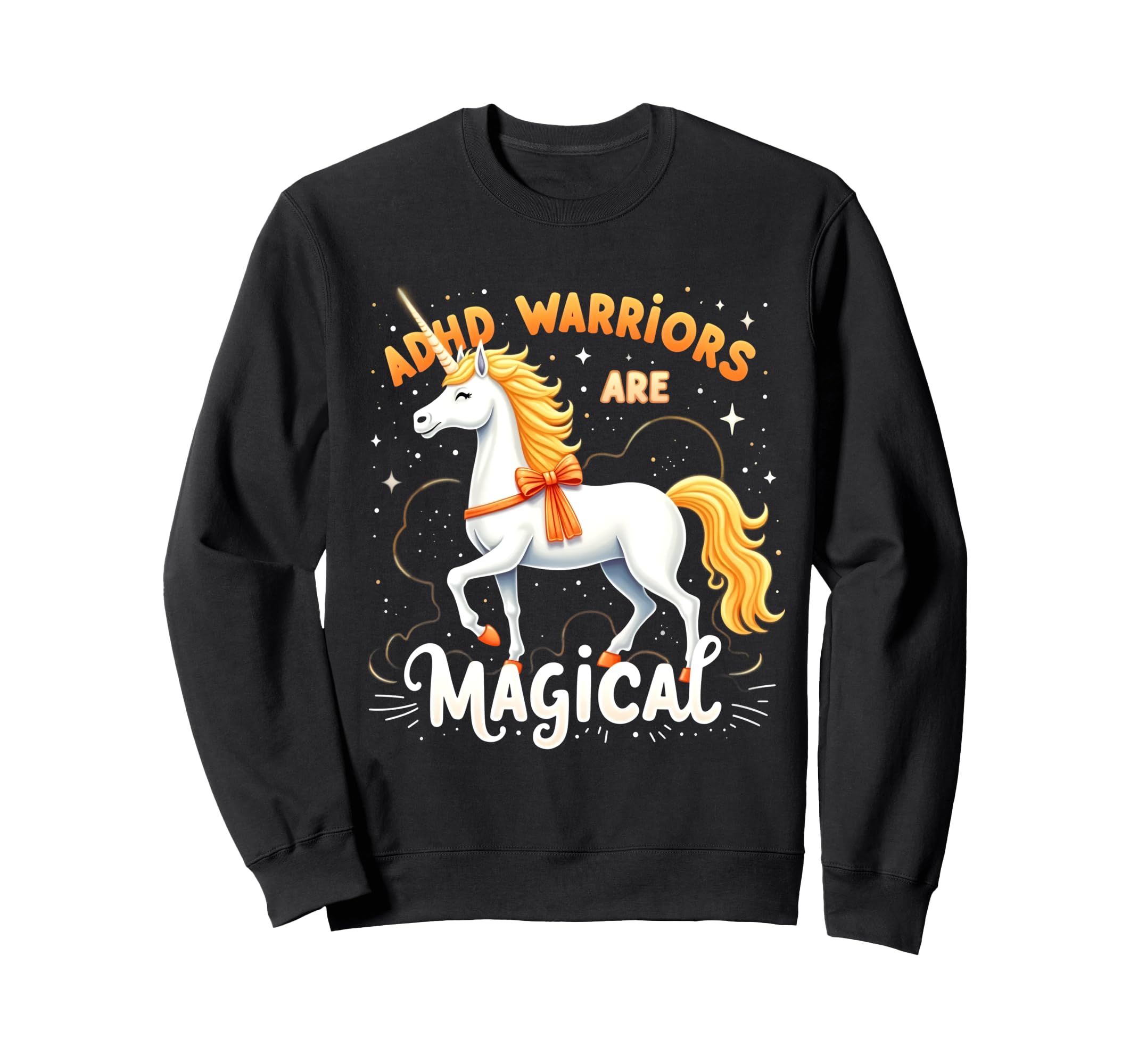 Adhd Warrior Neurodivergent Pride Sweatshirt - Streetwear Style for Adults - T-Shirt, Sweatshirt, Hoodie