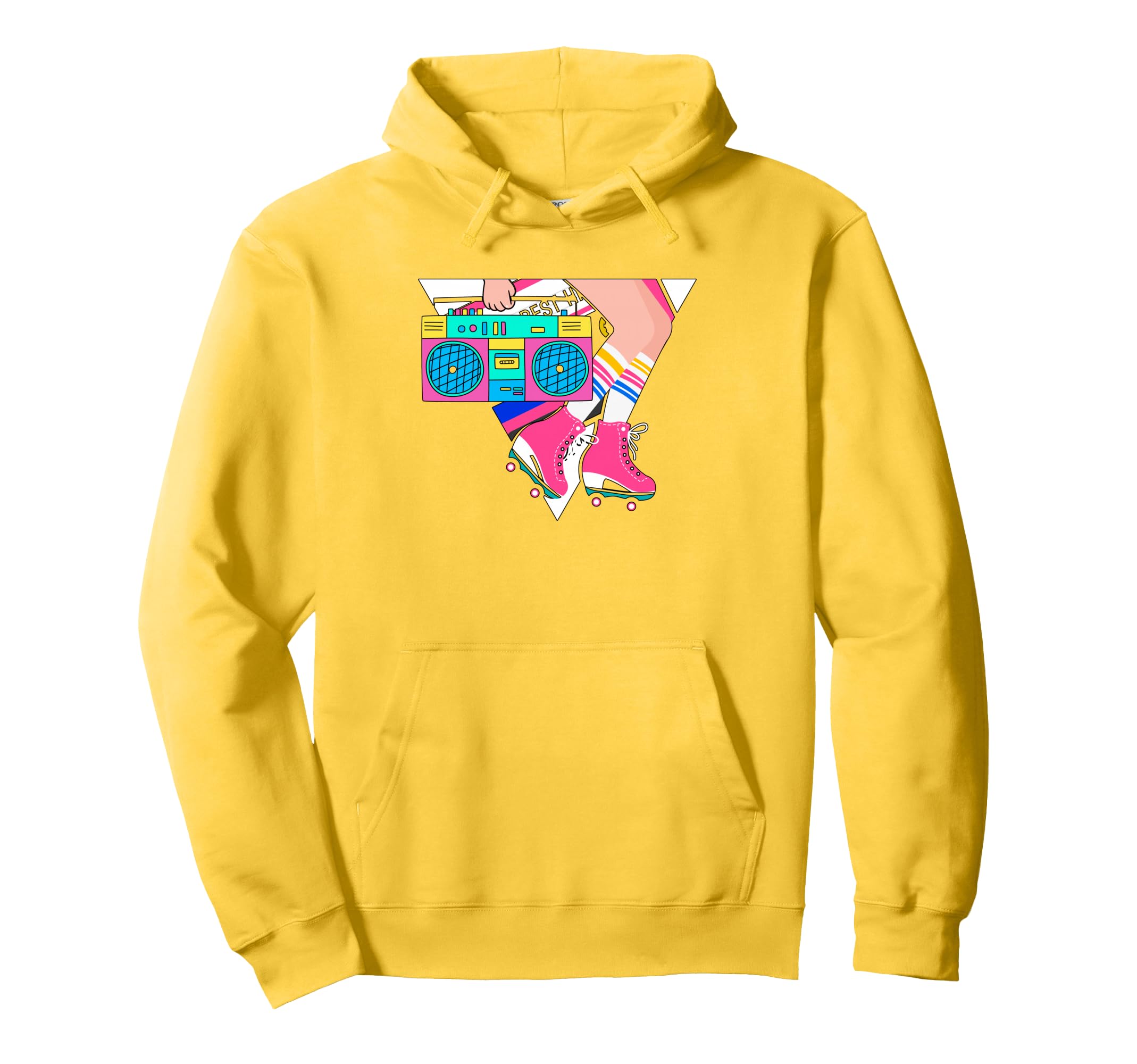 Roller Skating 80S Roller Skates Funny Hoodie - Novelty Apparel Unisex - T-Shirt, Sweatshirt, Hoodie
