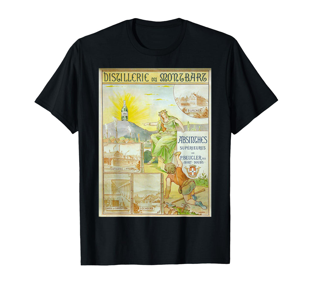 Absinthe Beucler T-Shirt - Fun Novelty Design for Adults - T-Shirt, Sweatshirt, Hoodie