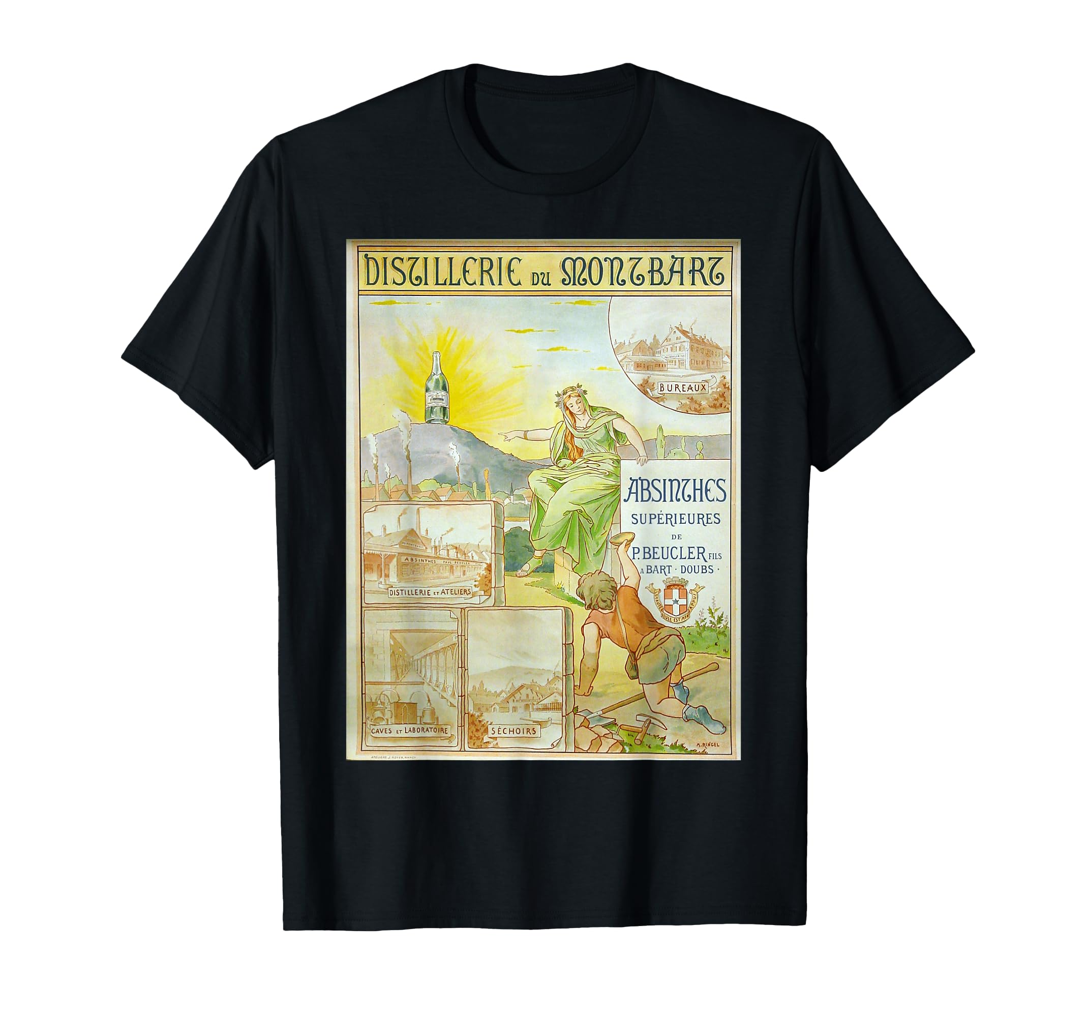 Absinthe Beucler T-Shirt - Fun Novelty Design for Adults - T-Shirt, Sweatshirt, Hoodie