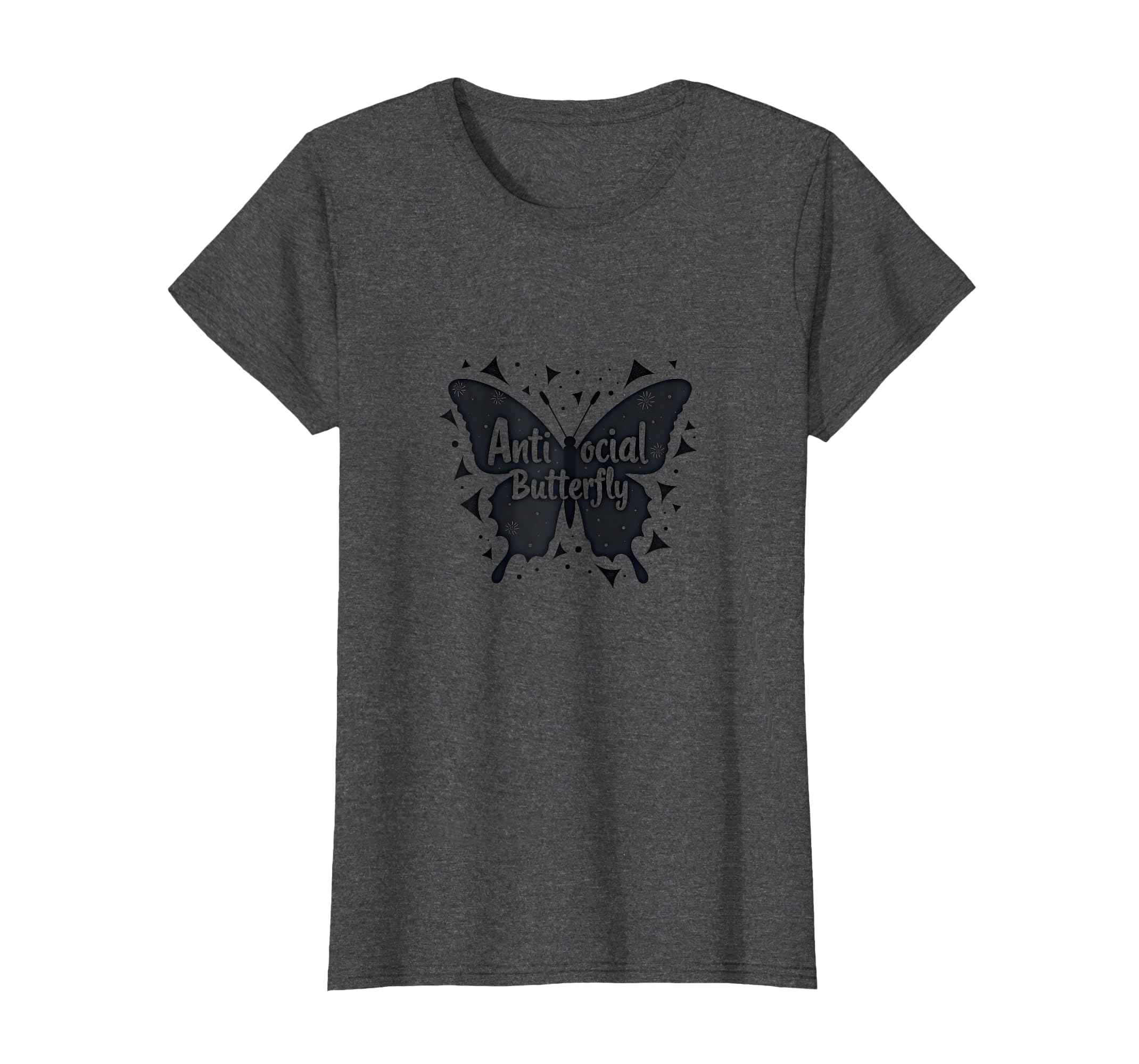 Antisocial Butterfly Ew People T-Shirt - Custom Art Print for Adults - T-Shirt, Sweatshirt, Hoodie
