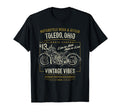Toledo Oh Usa Distressed Motorcycle T-Shirt - Streetwear Style Men Women - T-Shirt, Sweatshirt, Hoodie