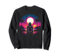 Synthwave Astronaut Cyberpunk Sweatshirt - Aesthetic Graphic for Adults - T-Shirt, Sweatshirt, Hoodie