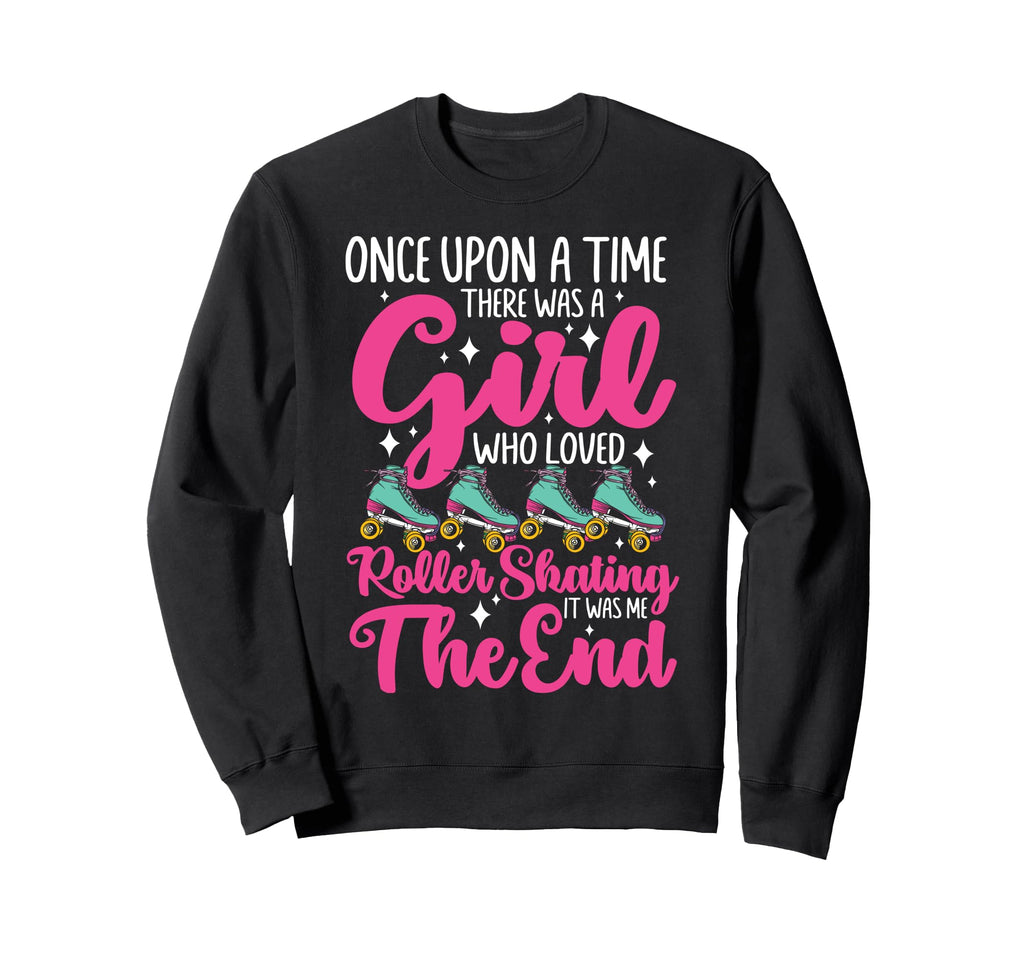 Roller Skating Skate 1970S Watercolor Sweatshirt - Graphic Print Unisex - T-Shirt, Sweatshirt, Hoodie
