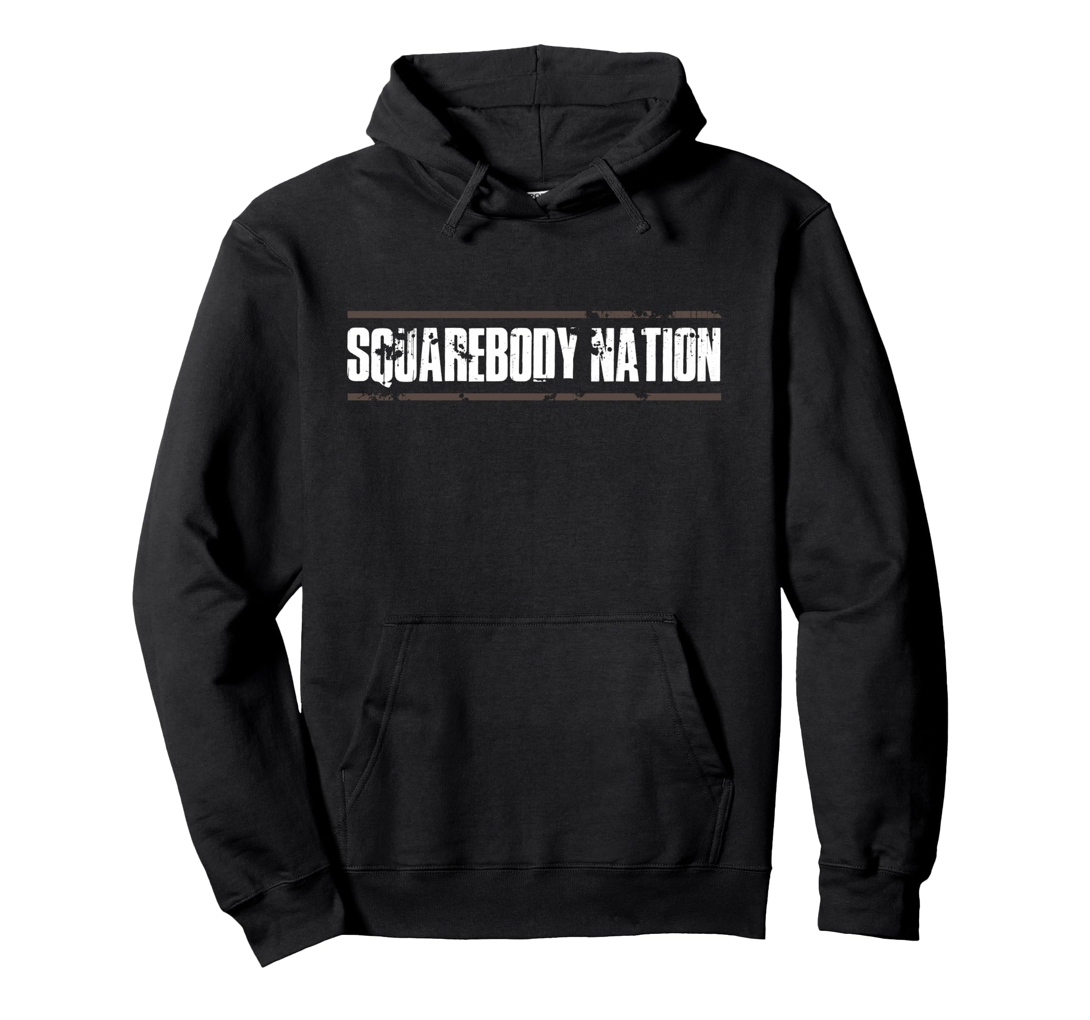 Squarebody Square Body Hoodie - Minimalist Print Men Women - T-Shirt, Sweatshirt, Hoodie