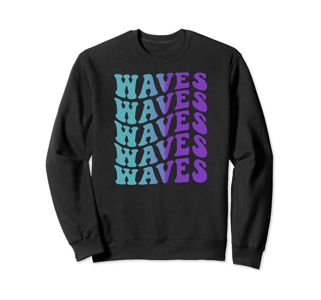 Waves Self Care Sweatshirt - Graphic Print Unisex - T-Shirt, Sweatshirt, Hoodie