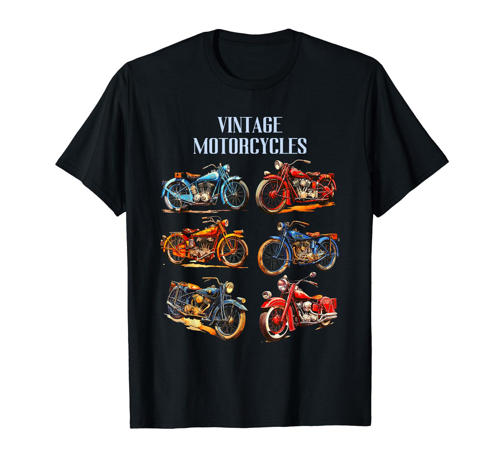 American Motorcycles Motorbikes T-Shirt - Fun Novelty Design Men Women - T-Shirt, Sweatshirt, Hoodie