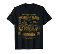 American Motorcycle Distressed T-Shirt - Graphic Print Men Women - T-Shirt, Sweatshirt, Hoodie