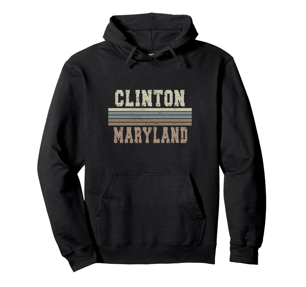 Clinton Maryland Hoodie - Graphic Print for Adults - T-Shirt, Sweatshirt, Hoodie