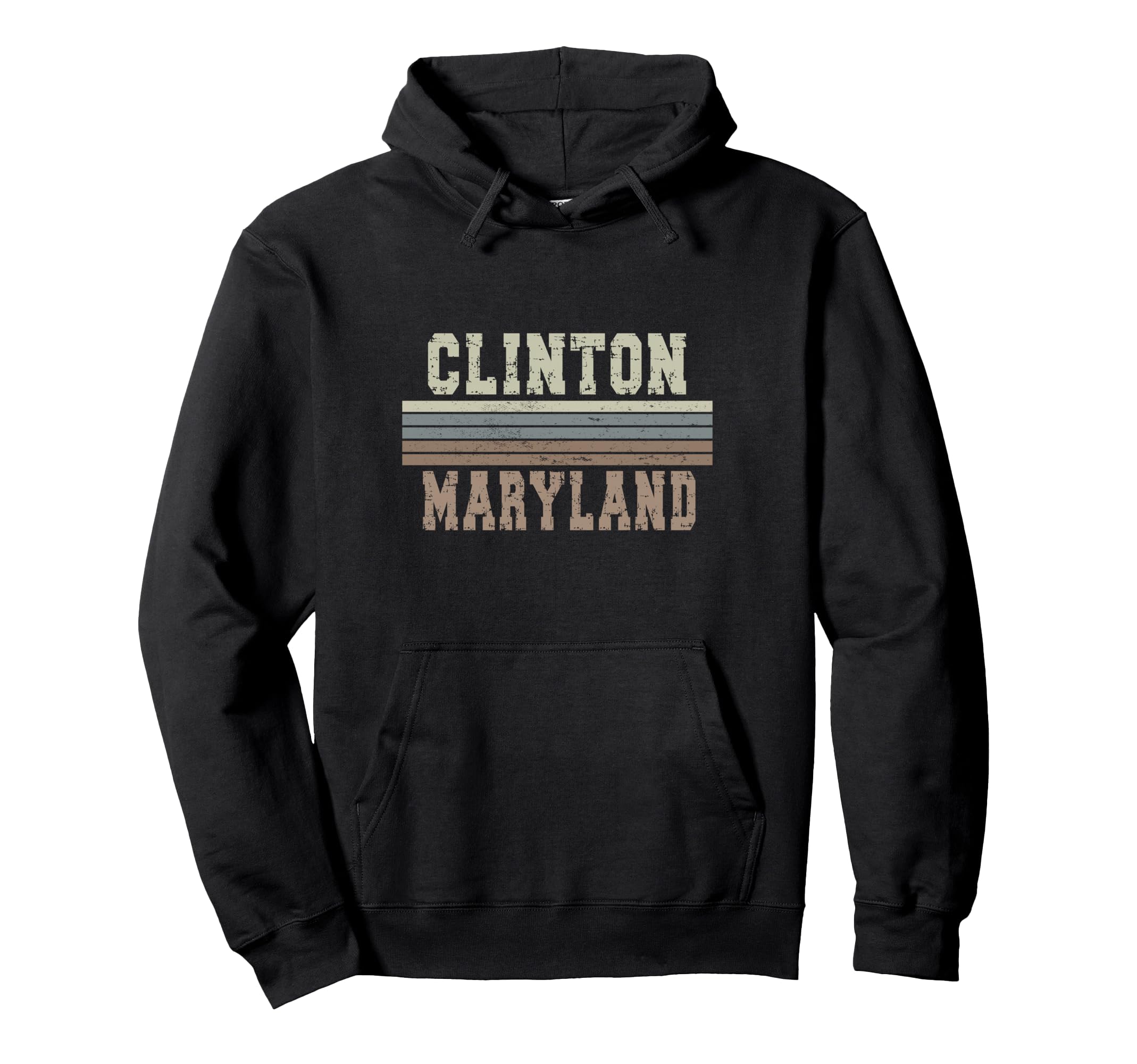 Clinton Maryland Hoodie - Graphic Print for Adults - T-Shirt, Sweatshirt, Hoodie