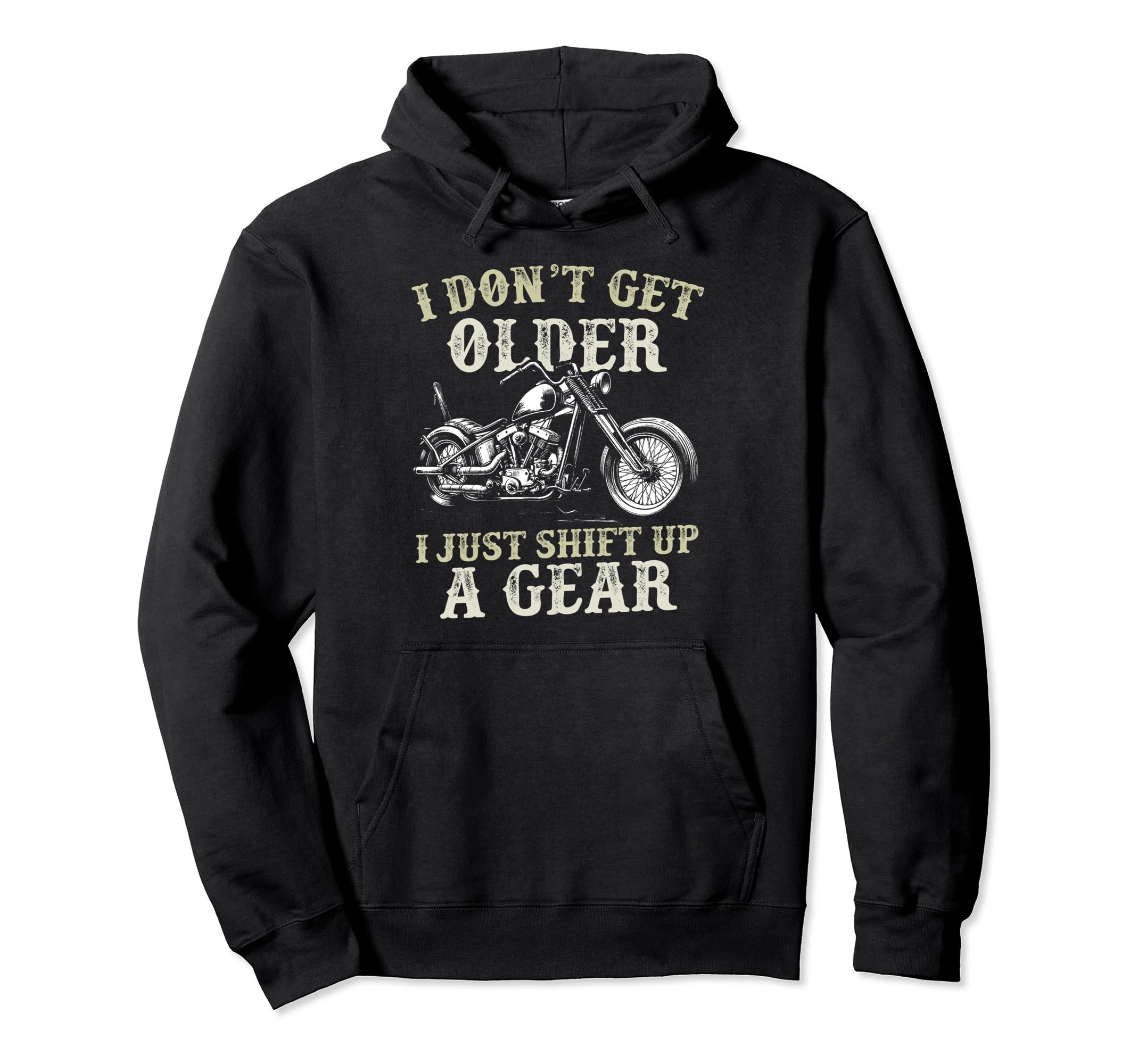 Funny I Dont Get Older Birthday Hoodie - Minimalist Print Unisex - T-Shirt, Sweatshirt, Hoodie