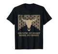Country Heart Rebel Choice Country Music T-Shirt - Unique Graphic Unisex - T-Shirt, Sweatshirt, Hoodie