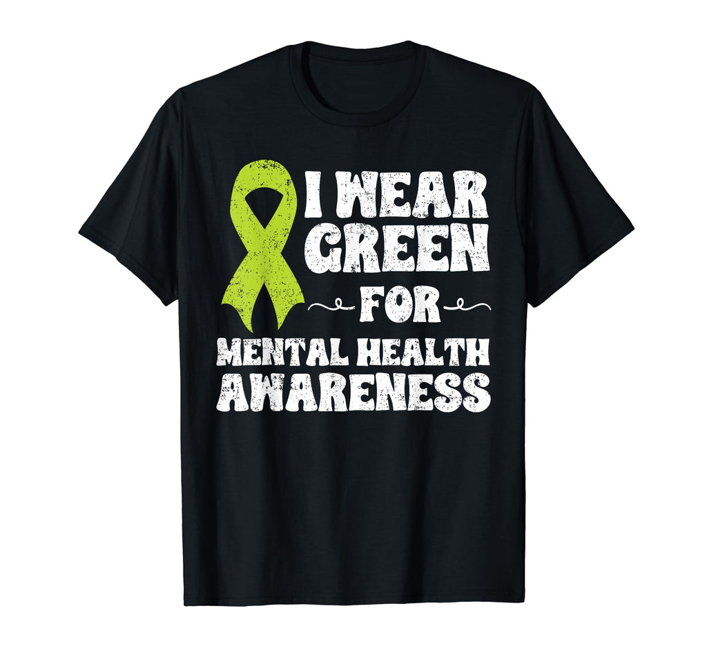 Rainbow May I Wear Green Mental Health T-Shirt - Graphic Print Men Women - T-Shirt, Sweatshirt, Hoodie