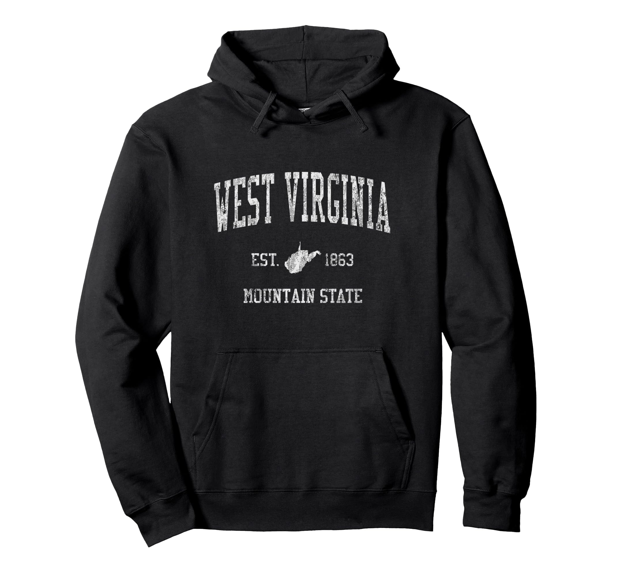 West Virginia Sports Hoodie - Casual Everyday Wear Men Women - T-Shirt, Sweatshirt, Hoodie