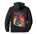 Devil Biker Riding Motorcycle Hoodie - Casual Everyday Wear for Adults - T-Shirt, Sweatshirt, Hoodie
