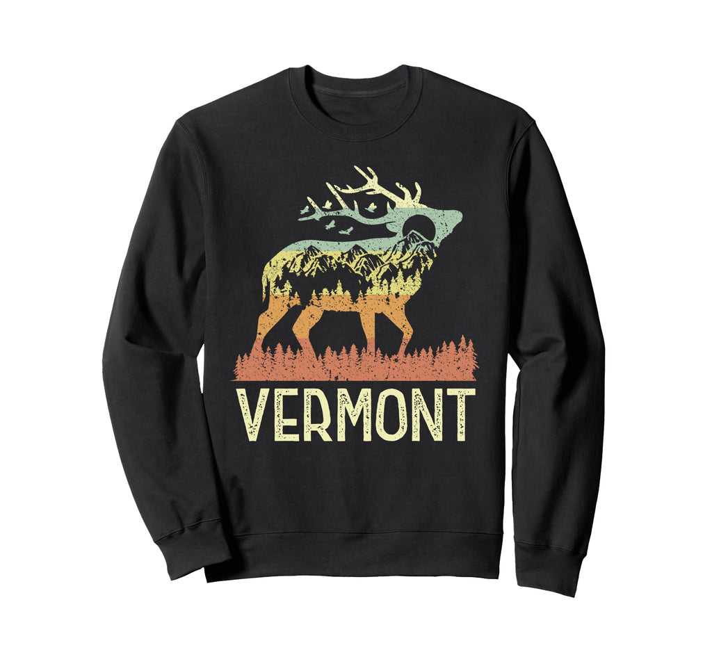 Vermont 70S 80S Nature Sweatshirt - Streetwear Style for Adults - T-Shirt, Sweatshirt, Hoodie