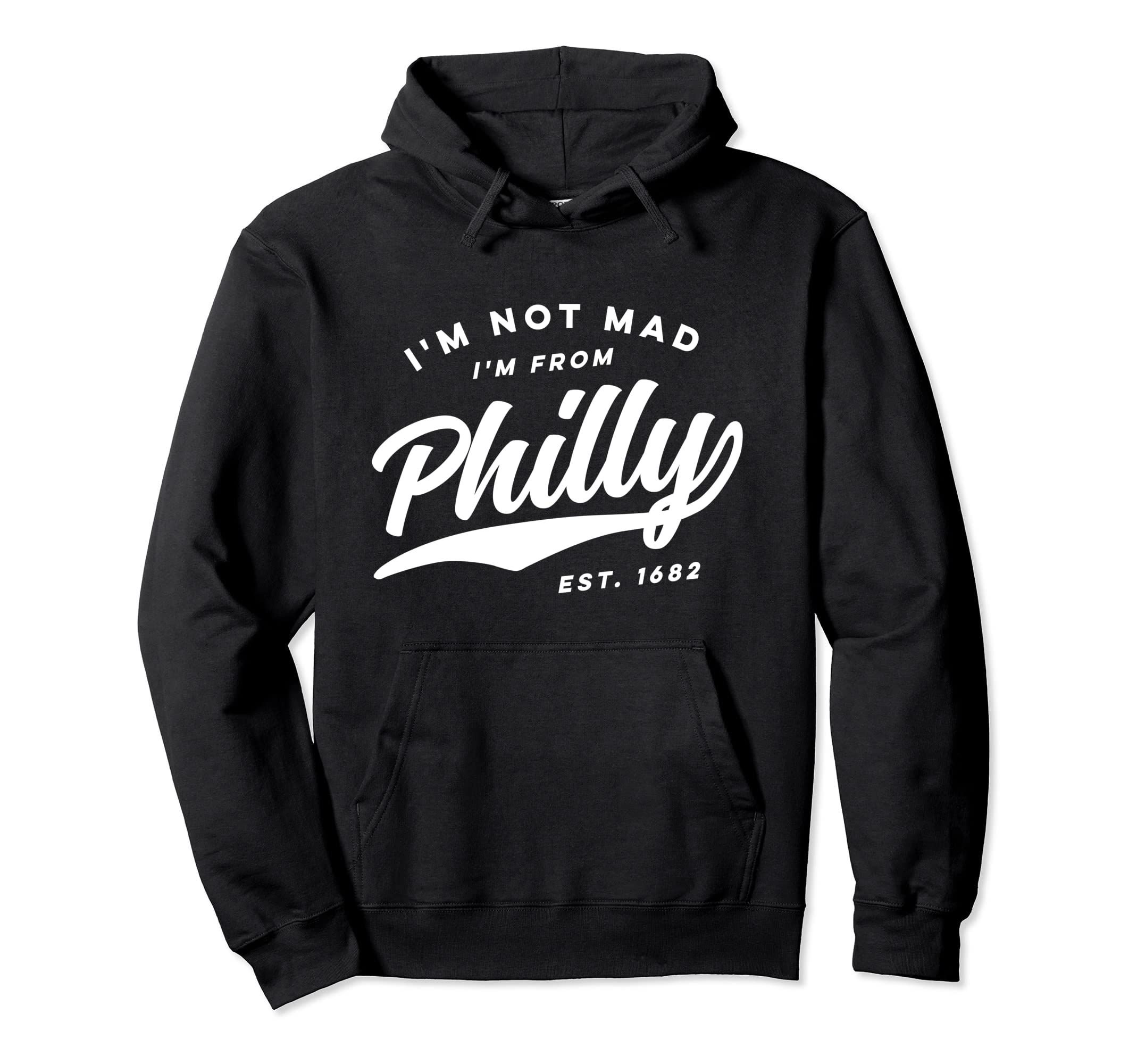 Im Not Mad Im From Philly 1970S Hoodie - Unique Graphic for Adults - T-Shirt, Sweatshirt, Hoodie