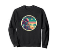 Synthwave Astronaut Beach 1980S Sweatshirt - Streetwear Style Unisex - T-Shirt, Sweatshirt, Hoodie