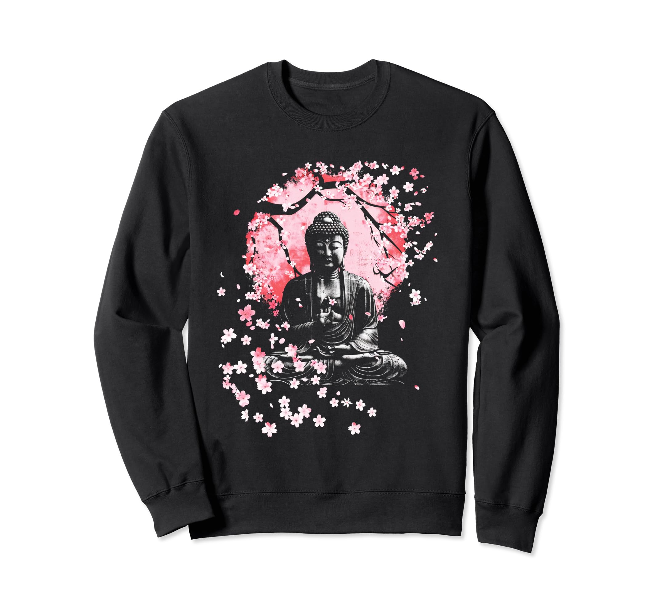 Buddha Zen Meditative Pose Sweatshirt - Casual Everyday Wear Men Women - T-Shirt, Sweatshirt, Hoodie