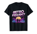 1980S Synthwave Frequency T-Shirt - Aesthetic Graphic for Adults - T-Shirt, Sweatshirt, Hoodie