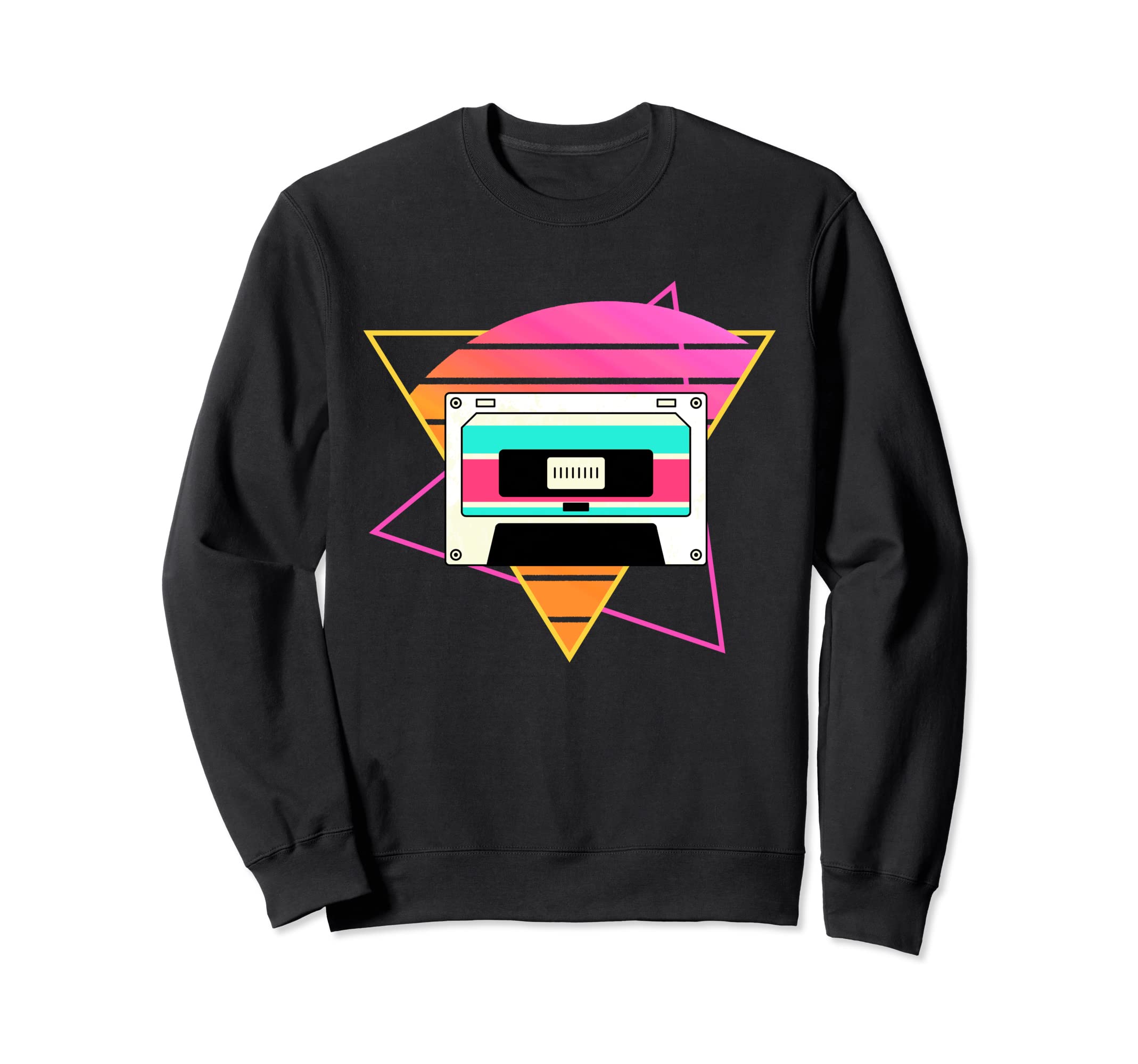 80S Music Lover Vaporwave Sweatshirt - Casual Everyday Wear for Adults - T-Shirt, Sweatshirt, Hoodie