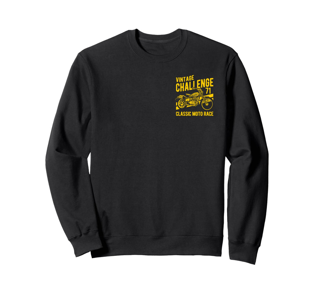 Challenge Motorcycle Race Sweatshirt - Casual Everyday Wear Men Women - T-Shirt, Sweatshirt, Hoodie