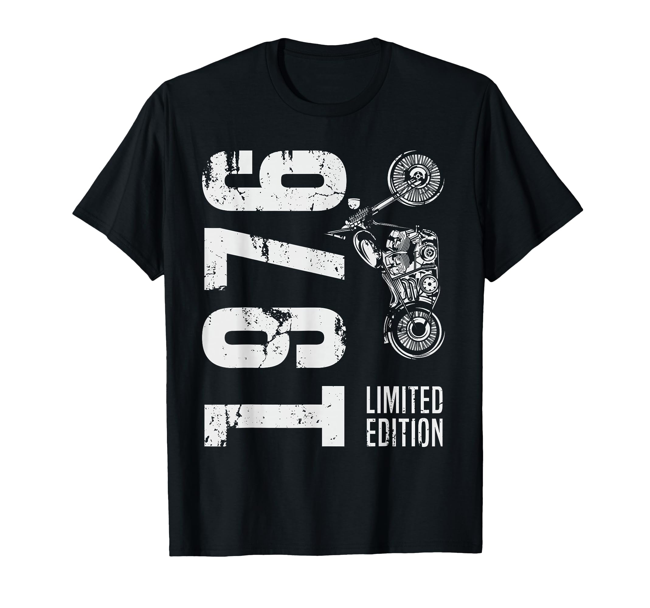 Born 1976 Motorcycle 50Th Birthday T-Shirt - Unique Graphic Men Women - T-Shirt, Sweatshirt, Hoodie