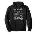 Im Not Old Im Motorbike Birthday Hoodie - Minimalist Print for Adults - T-Shirt, Sweatshirt, Hoodie
