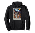 Overthinker Tarot Card Skeleton Funny Hoodie - Novelty Apparel Unisex - T-Shirt, Sweatshirt, Hoodie