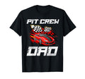 Pit Crew Dad Race Car Birthday T-Shirt - Streetwear Style for Adults - T-Shirt, Sweatshirt, Hoodie