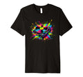 Splash Art Vinyl Record Player Music T-Shirt - Aesthetic Graphic Men Women - T-Shirt, Sweatshirt, Hoodie