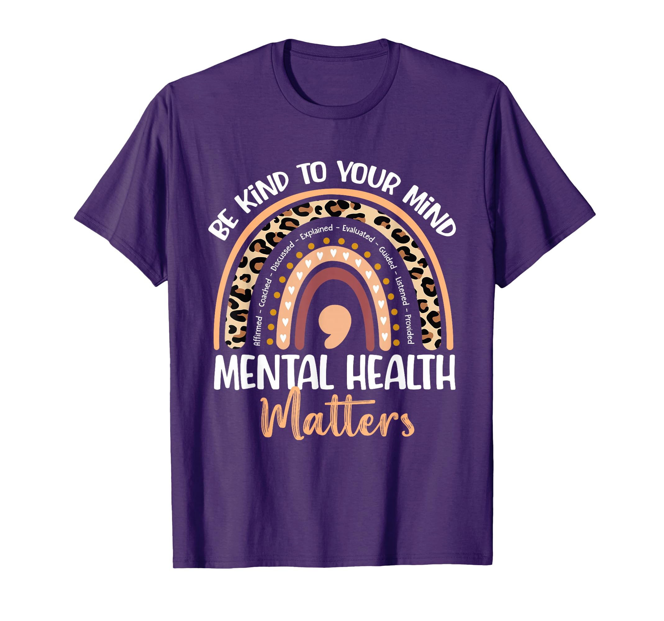 Be Kind To Your Mind Mental Health T-Shirt - Minimalist Print for Adults - T-Shirt, Sweatshirt, Hoodie