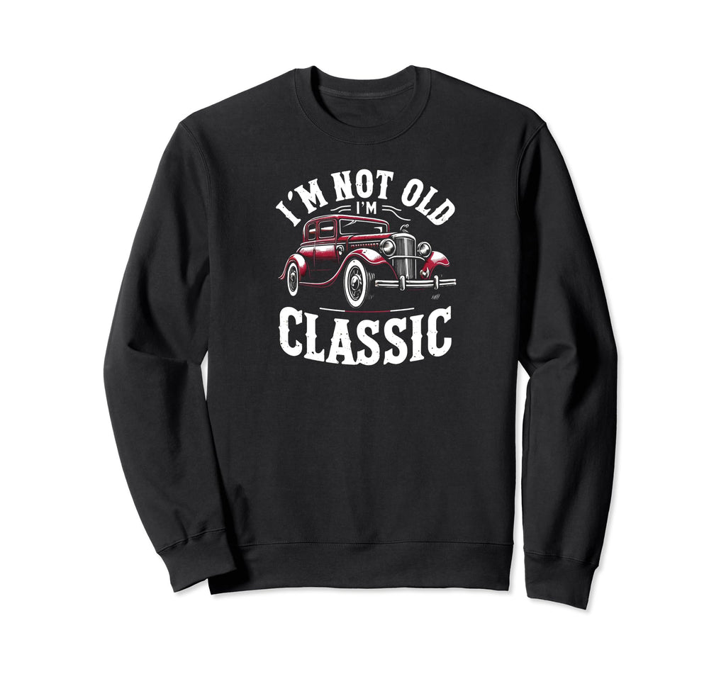 Car Enthusiast Distressed Funny Sweatshirt - Graphic Print for Adults - T-Shirt, Sweatshirt, Hoodie