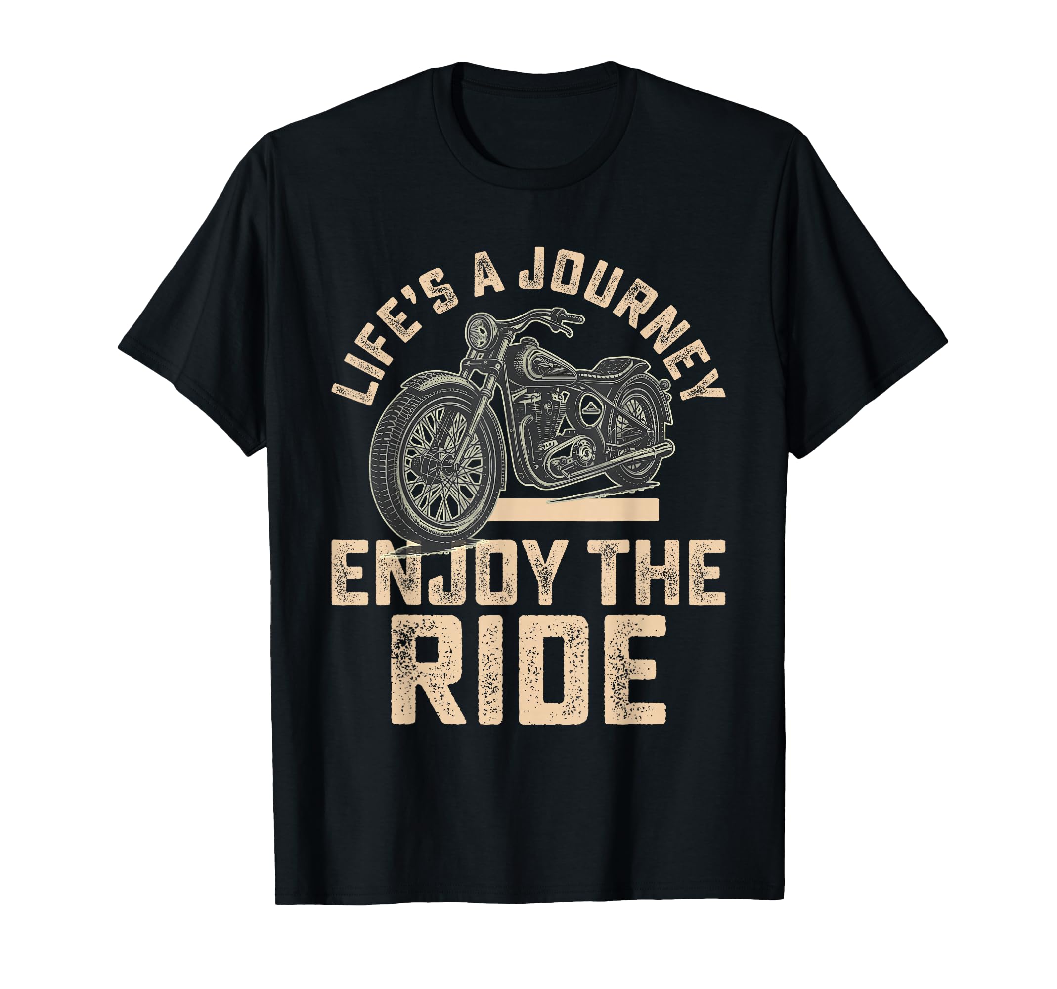Lifes Journey Enjoy Ride Funny T-Shirt - Trendy Graphic Men Women - T-Shirt, Sweatshirt, Hoodie