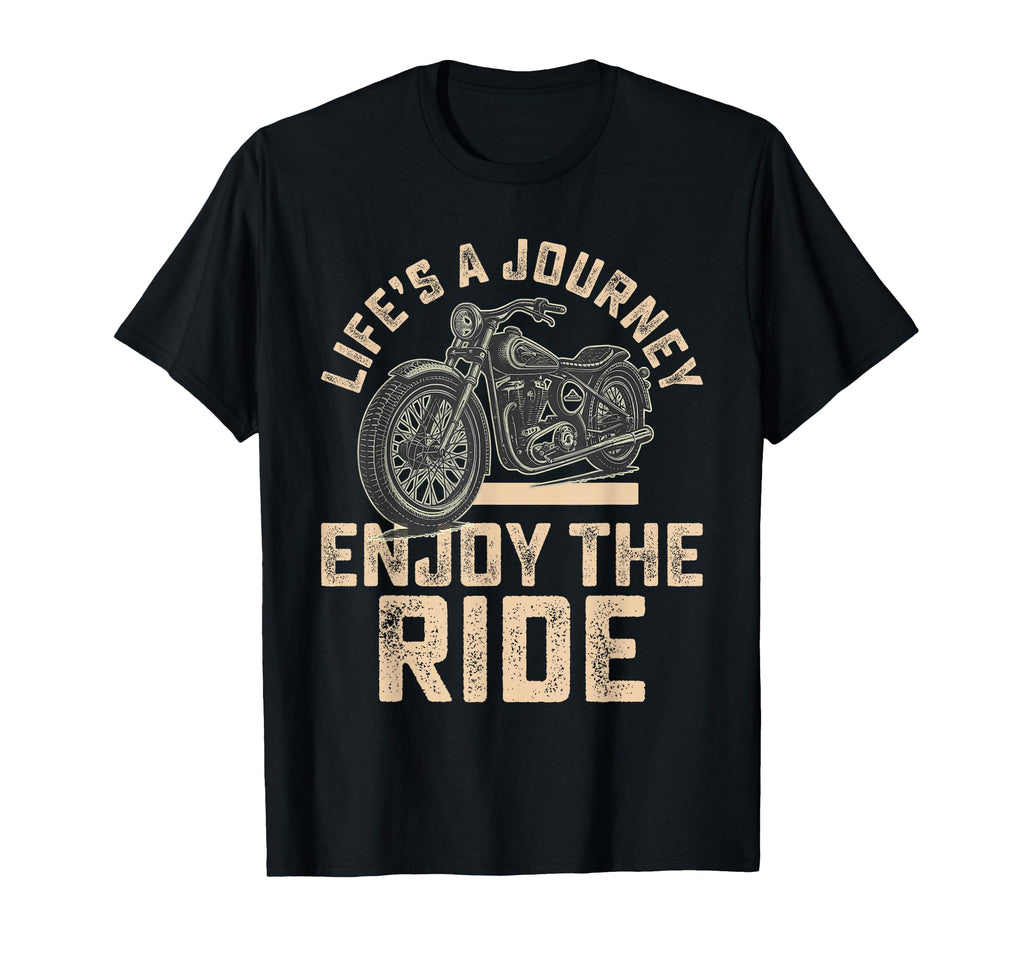 Lifes Journey Enjoy Ride Funny T-Shirt - Novelty Apparel for Adults - T-Shirt, Sweatshirt, Hoodie
