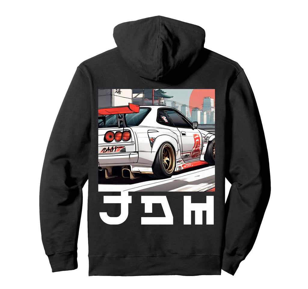 Jdm Japanese Drifting Tuning Car Tokyo Hoodie - Custom Art Print Men Women - T-Shirt, Sweatshirt, Hoodie