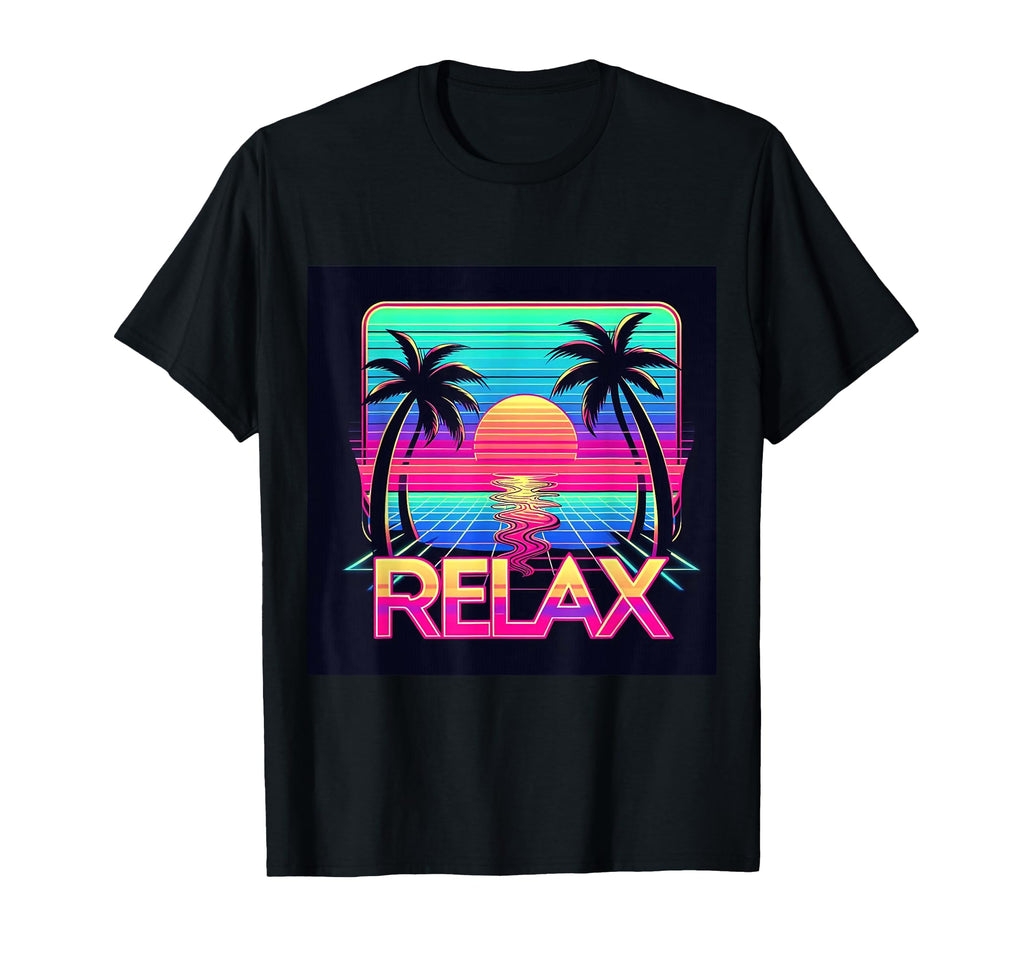 Vaporwave Retrowave Synthwave Outrun T-Shirt - Novelty Apparel Men Women - T-Shirt, Sweatshirt, Hoodie