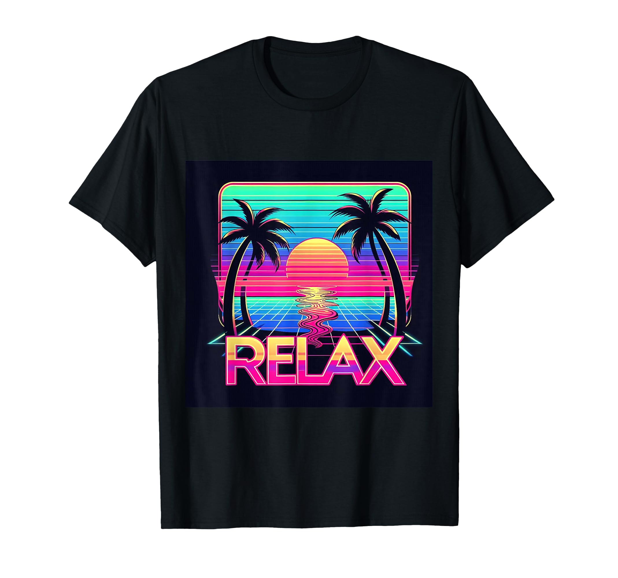 Vaporwave Retrowave Synthwave Outrun T-Shirt - Novelty Apparel Men Women - T-Shirt, Sweatshirt, Hoodie